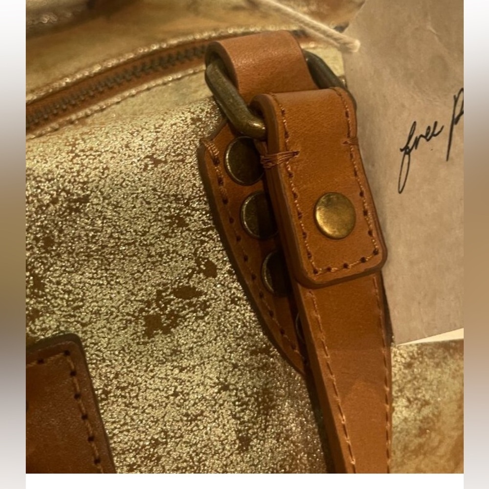 FREE PEOPLE We The Free Pyrite Augustine Tote Free People NWT - Picture 10 of 14
